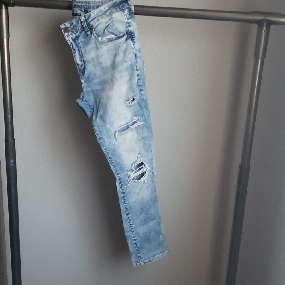 Mens ripped jeans
